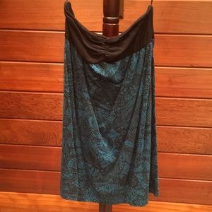 EUC Strapless Fox Dress size Medium